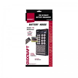 BATTERY ORGANIZER WITH A REMOVABLE TESTER, 93/106/116 BATTERIES
