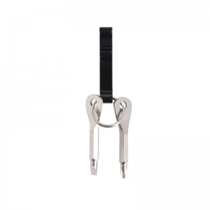 BOTTLE OPENER WITH SCREWDRIVER BIT, KEYCHAIN RING, MULTIFUNCTION