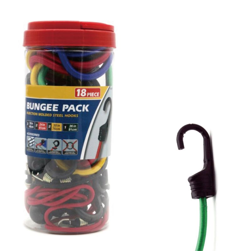 China Cheap price Automotive Tools And Equipment -
 BUNGEE CORD SET,TRANSPARENT JAR,DIFFERENT HOOK  – Uni-Hosen