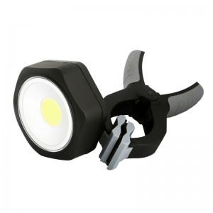 COB CLAMP WORK LIGHT, 1* 3W COB CLIP LIGHT, 3*AA BATTTERIES, WITH MAGNETS ON THE BACK