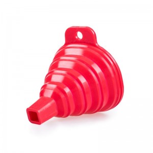 COLLAPSIBLE SILICONE FUNNEL,MINI SIZE,DIRRERENT COLORS,SAFETY