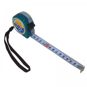 COMPACT SIZE MEASURING TAPE, SMALLER; ABS HOUSING; LOCK FUNCTION