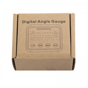 DIGITAL ANGLE GAUGE, 2×1.5V AAA BATTERY, V-GROOVE MAGNETIC BOTTOM