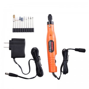 ELECTRIC CARVING TOOL SET,12V,RECHARGEABLE,PEN SIZE,VARIABLE SPEED SWITCH,ADJUSTABLE CHUCK