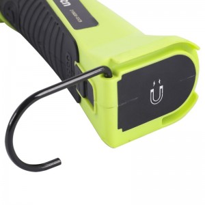 FOLDABLE COB+UV WORKING LIGHT, LI-ION BATTERY, 230LM, WITH MAGNETIC BASE