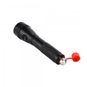 BATTERY OPERATED LED FLASHLIGHT WITH EMERGENCY TOOL