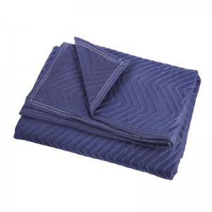 MOVERS BLANKET, 80 INCHES LONG BY 72 INCHES WIDE, DOUBLE STITCHED