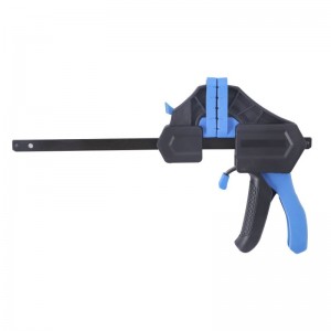 NYLON QUICK GRIP(RELEASING) CLAMP, 6”,12”,24”,36”, ONE-HANDED, QUICK RELEASE,  DOUBLE END