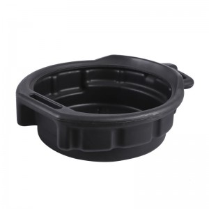OIL PAN 15L HDPE BLACK WITH POURING SPOUT, EASY POURING, CONVINENT HANDLE