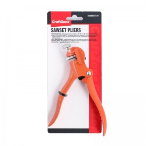 SAWSET PLIERS, PRESSING SMOOTH, ANGLE STABILITY, DURABLE