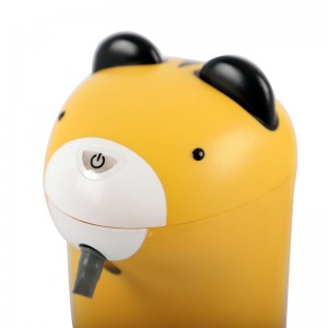 SMART TOUCHLESS SENSOR DISPENSER,CUTE ANIMAL DESIGN, RINSE-FREE AND NON-ALCOHOL, INCLUDE HAND SANITIZER GEL, 4*AA ALKALINE BATTERY