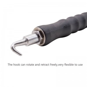 TELESCOPIC SEMI-AUTOMATIC STEEL HOOK REBAR TIE WIRE, TWO/FOUR – SLOTTED ROD