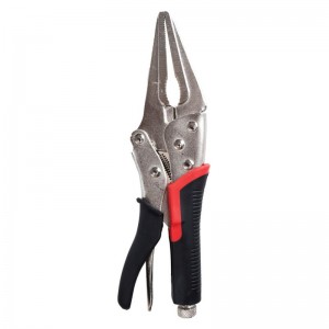 LOCKING PLIERS,CARBON STEEL / CR-V INJECTION HANDLE,INCLUDE 5″,7″,9″,10″