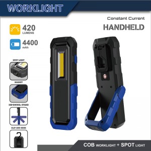 RECHARGEABLE PORTABLE LED WORKLIGHT