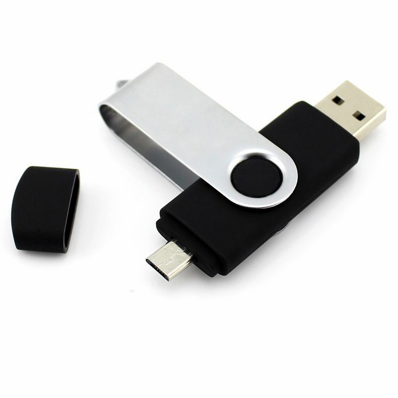 OTG USB flash drive, twist classic model, plug and play Featured Image