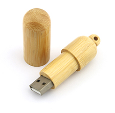 Unidade flash USB de madeira natural, stick USB de madeira, USB de madeira OEM UDB09