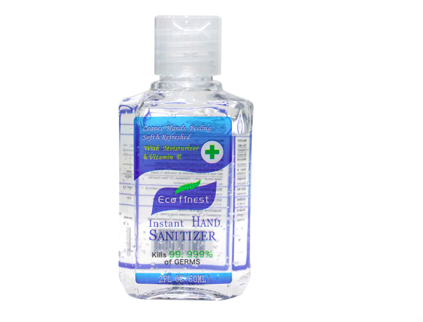 Hand Sanitizer Gel Waterless Clear Bottle-60ML,Travel Portable Hand Sanitiser Anti-Bacteria Moisturizing Featured Image