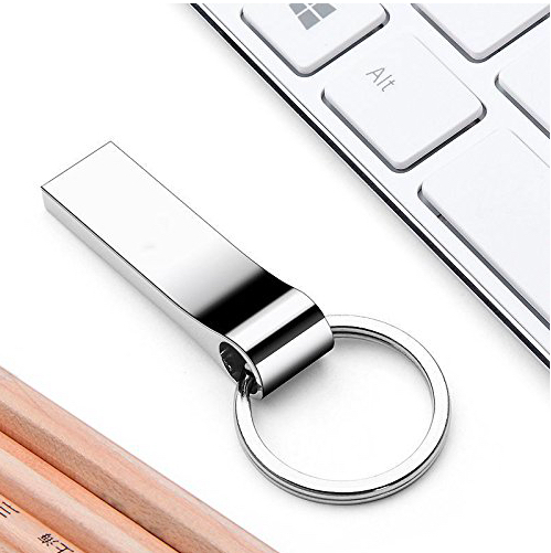 Factory Price Metal USB Flash Drive with Keychain High Speed Memory Stick