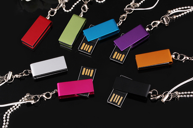 Swivel design mini USB flash drive