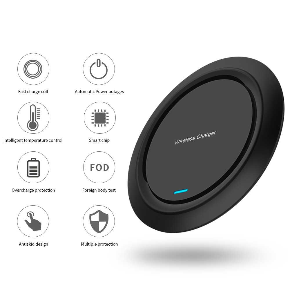 Wireless fast charge, quick charge QC2.0 thin wireless charger Featured Image