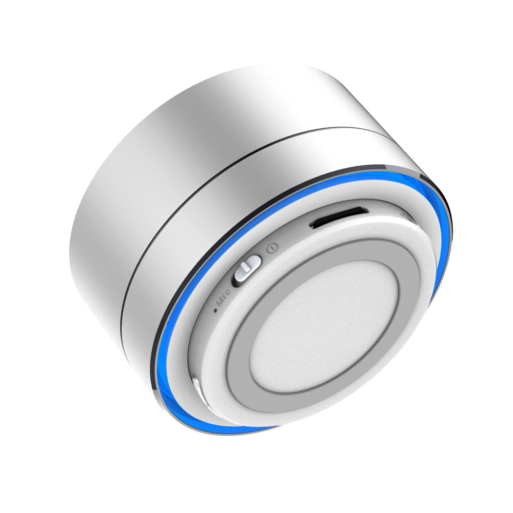 Mini Metal Bluetooth Speaker with Handfree/TF Card/FM Radio Function,Speakerphone Featured Image
