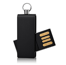 Mini-drive flash USB de design pivotant