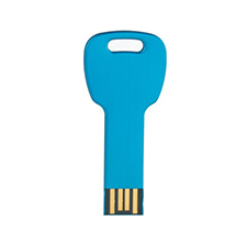 Clé USB en métal de conception de clé, bâton de mémoire en forme de clé unique, forme de clé étanche