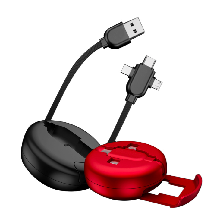 Hot Selling Mobile Charger 3 in 1 Retractable USB Cable Featured Image