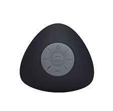 Sistema audio portatile Bluetooth impermeabile, 6 ore di riproduzione, ventosa dedicata