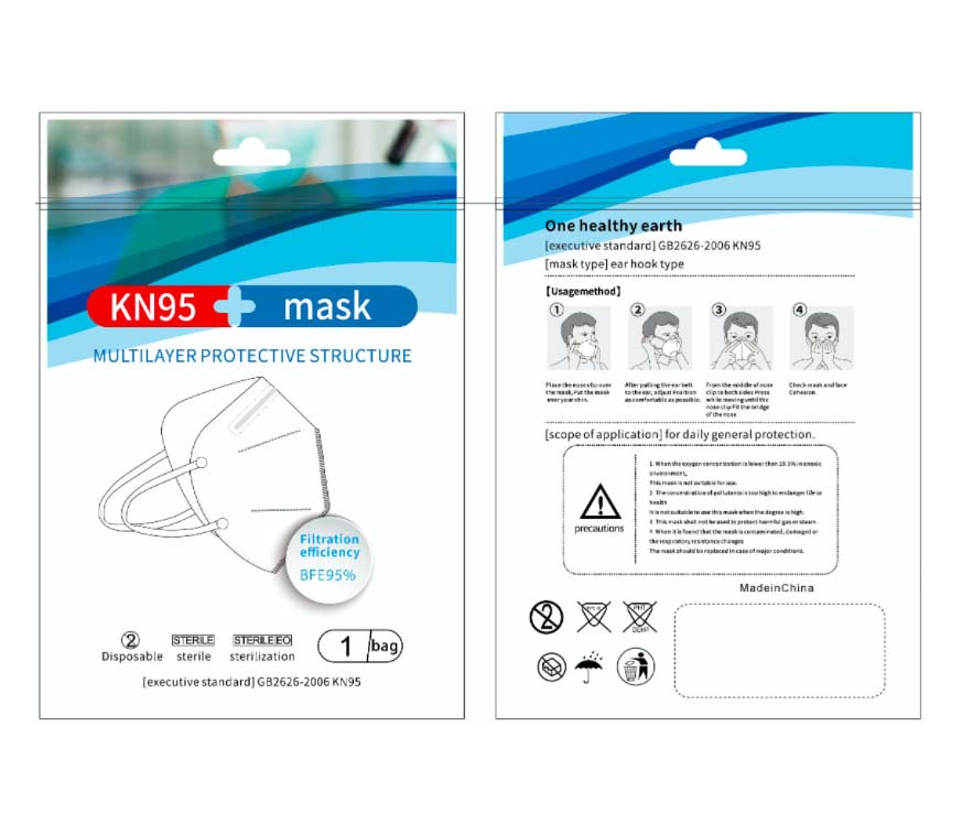 KN95 Mouth Face Mask Safety Non-Woven Filter Anti Pollution Anti Dust Respirator Distributed Mouth Mask Particulate Respirator Mask Anti Pollution Featured Image