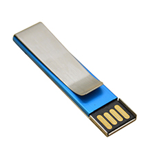 Metala Klipo USB Flash Drive, UDP High Speed ​​Flash, Altkvalita