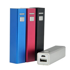 Portable power bank 2600mAh, high quality battery, high security, portable charge
