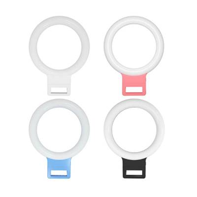 LED Selfie Ring Light Wholesale Beauty Popular Portable Mini LED Selfie Ring Light For Live Broadcast Cell Phone Holder Featured Image