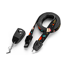 Kundenspezifisches Design Lanyard Lade-USB-Kabel