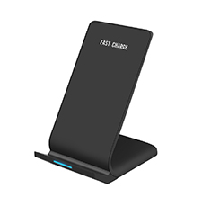 ເຄື່ອງສາກແບັດເຕີລີ້ແບບບໍ່ມີສາຍ 10W, Cell Qi Wireless Charging Pad Stand, ເຄື່ອງສາກແບັດເຕີລີ້ແບບໄຮ້ສາຍຕັ້ງ