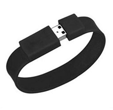 Bracelet lecteur flash USB, cadeau de promotion lecteur flash USB de haute qualité