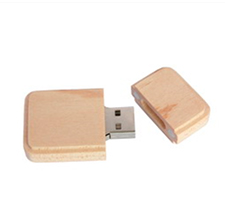 Unidade flash USB de madeira natural, stick USB de madeira, USB de madeira OEM, UDB04
