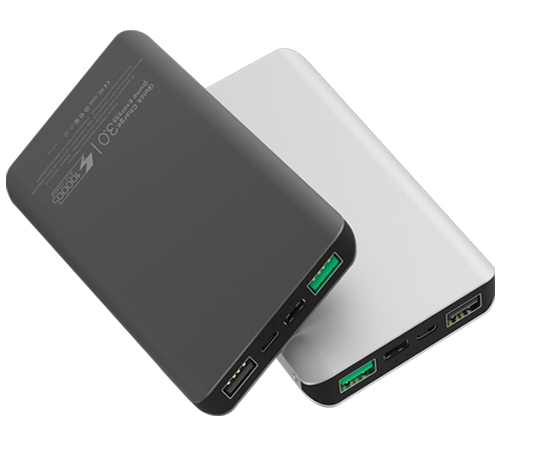 QC3.0 Quick Charge 10000mAh Power Bank/Type-C & Micro-USB Input/Aluminum case Featured Image