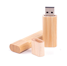 Natuurlike hout USB-flitsskyf, hout-USB-stok, OEM hout-USB, van hoë gehalte