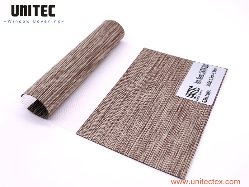 UNITEC UNZ09-04 Fabric Zebra Blind Hot Products Best Price Plain Fabric Zebra Blind Featured Image
