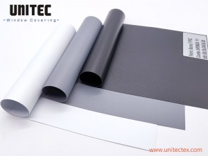 UNITEC URB03-11 Fiberglass PVC Blackout Roller Blind Fabric