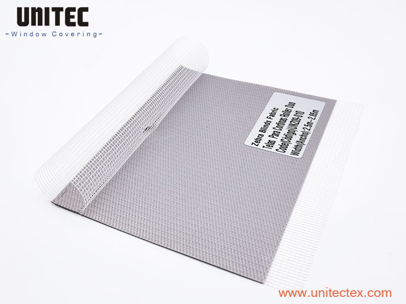 UNITEC UNZ09-10 Zebra roller shade 100% Polyester Blackout Zebra Blind Fabric Featured Image