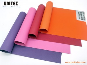 UNITEC URB8102 100% Polyester with Acrylic Coating Blackout Roller Blind Fabrics