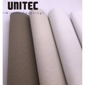 Vinyl roller shades Elegant total blackout Fabric Direct Manufacturer URB29 Series-UNITEC