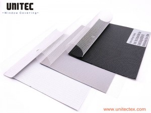 Blackout 100% Polyester Zebra Blinds Fabric UNZ09, UNITEC