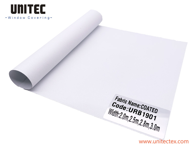 High Quality long warranty Fabric from China UNITEC URB19 series Blackout Roller Blinds Fabric Featured Image