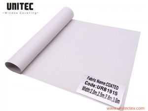 URB1915 Series Double Coated Blackout FABRIC from UNITEC
