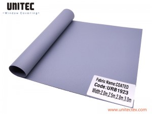 Australia Polyester Roller Blinds Fabric Indoor URB19 series blackout UNITEC