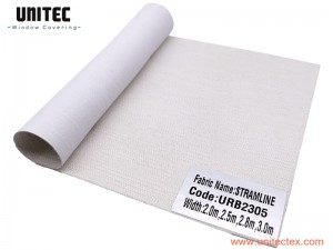 UNITEC URB2305 Free of PVC,Formaldehydeand Halogen roller blind fabric