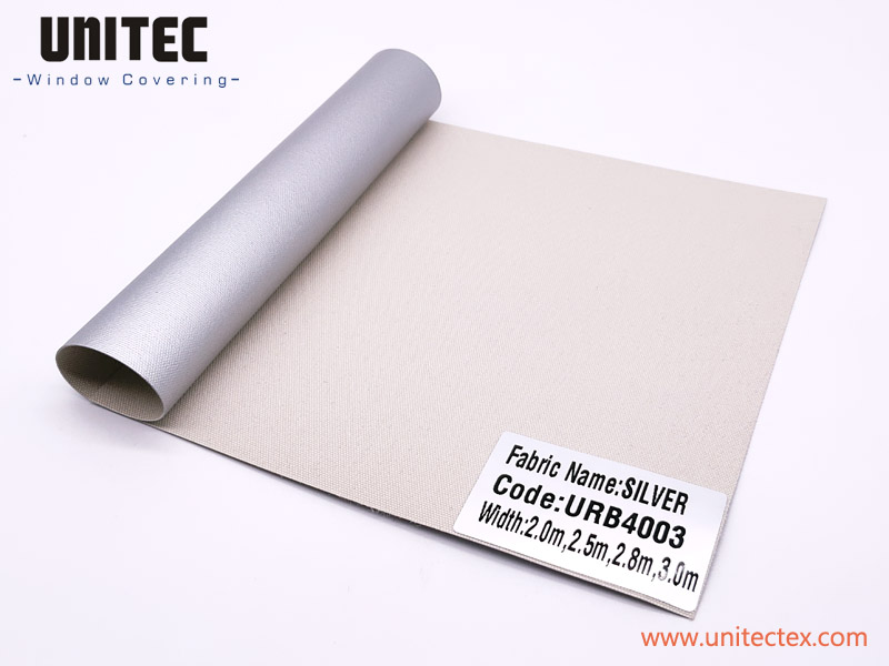 OEM SILVER BACKING BLACKOUT POLYESTER FABRIC FROM CHINESE MANUFACTURER Featured Image